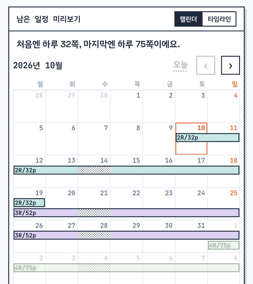 회독할수록 빨라지는 것까지